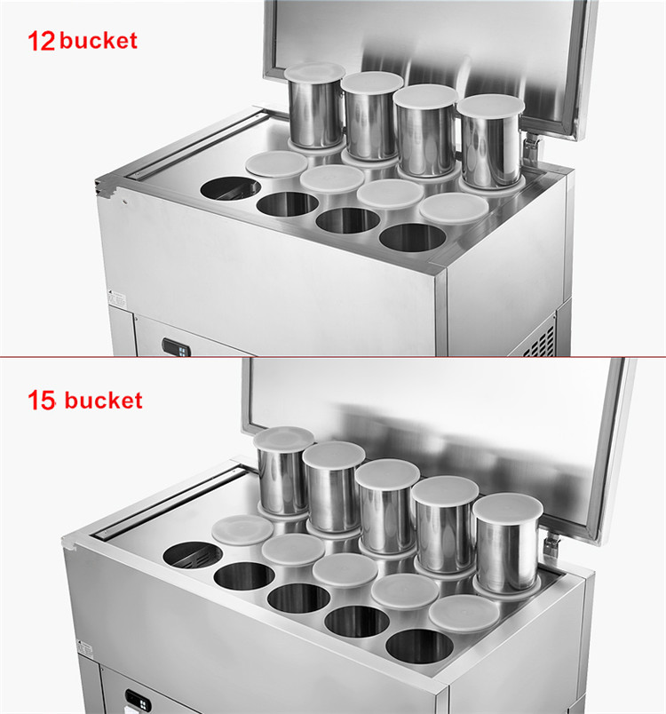 Commercial Cylindrical Ice Making Machine large Ice Block Freezing Machine ice block making machine on sale