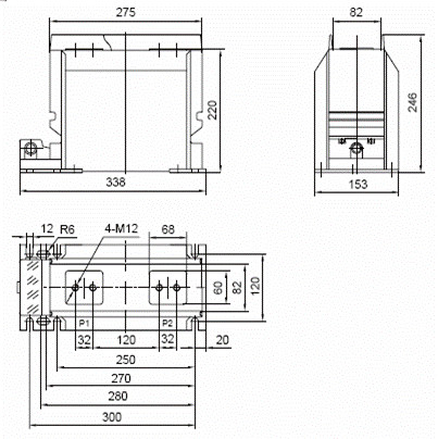 Anti - Corrision Instrument Current Transformer , Medium Voltage Current Transformer