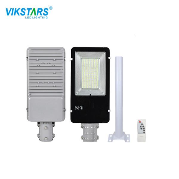 Remote control 100w Solar Street Light Cement Pole Lighting Input Voltage AC100