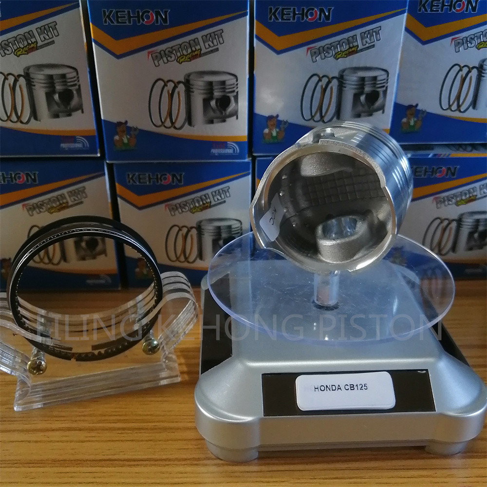 82g Steel Honda Motorcycle Pistons Fit CB 125 12x33mm Pin Size Practical