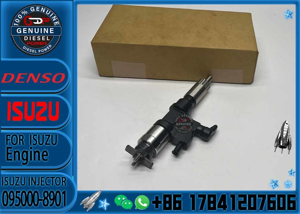 Original Common Rail Injector 095000-8901 Diesel Fuel Injector 0950008901 095000 8901 for Isuzu