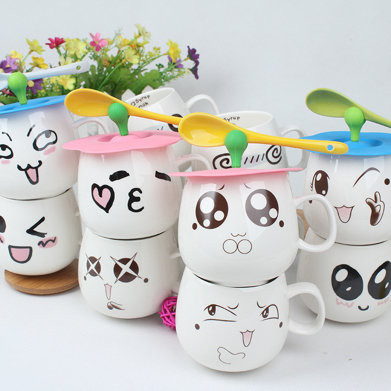 9cmx8.5cm Restaurant Stoneware Personalised Ceramic Mugs