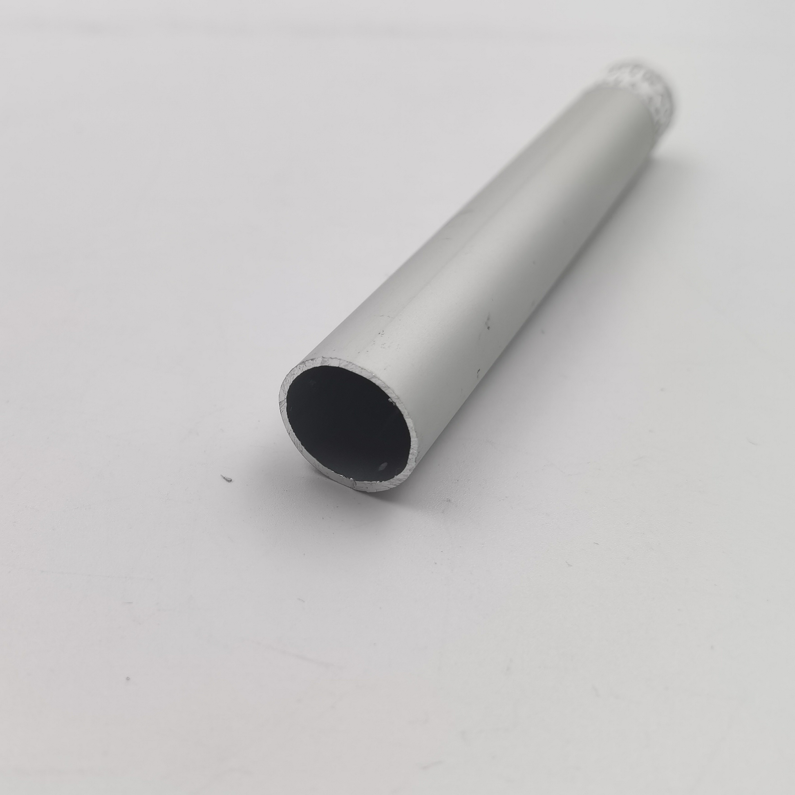 ISO 14001 Extruded Aluminum Tubing Profiles Rectangular Round 40 x 40