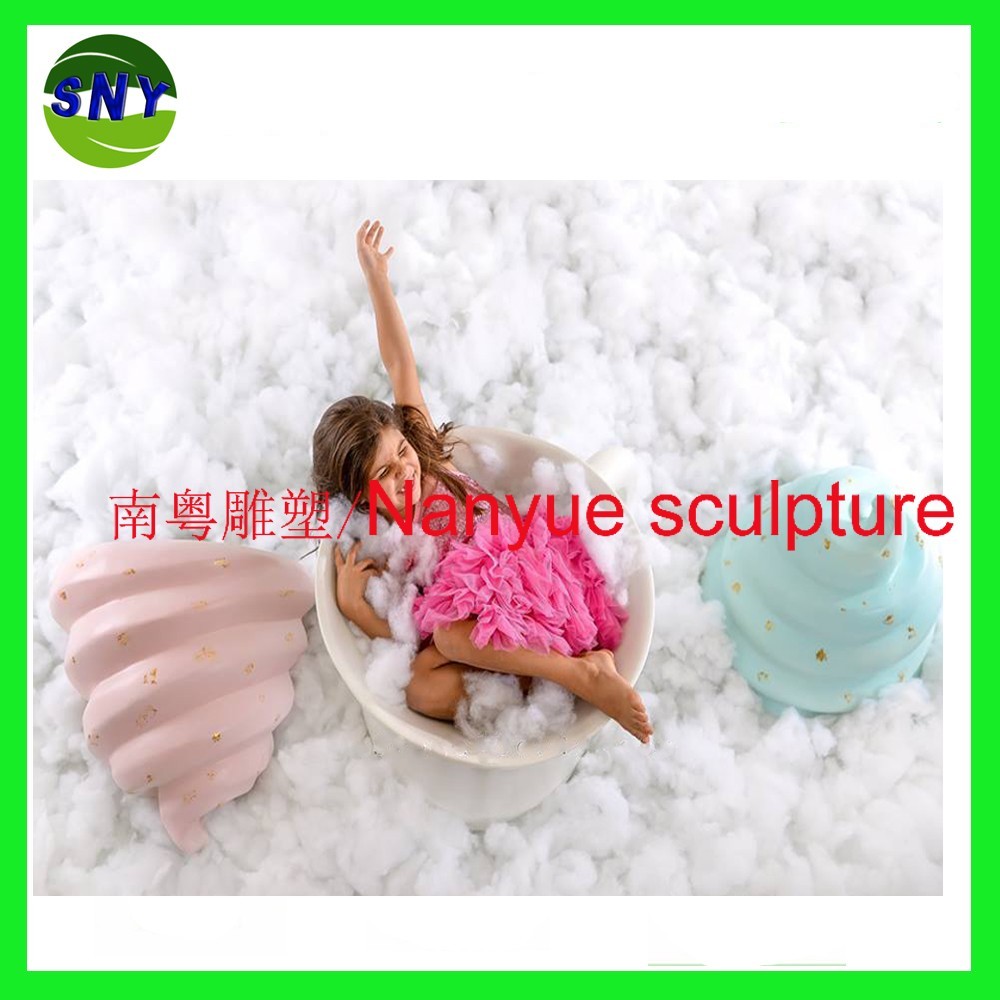 customize size fiberglass icecream as decoration statue in plaza hall or supermarket