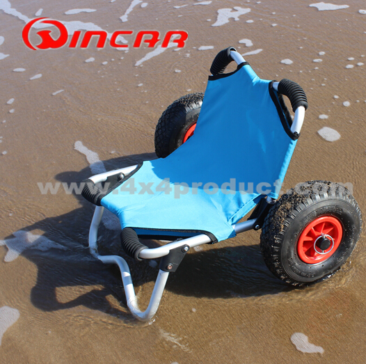 Boat Kayak Canoe Carrier Dolly Trailer Tote Trolley Transport Fish Cart Wheel