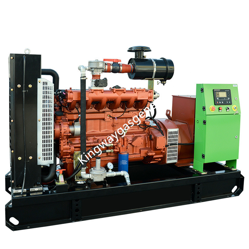 40KVA Silent Biogas Methane Generator Set Kingway Cummins Gas Engine
