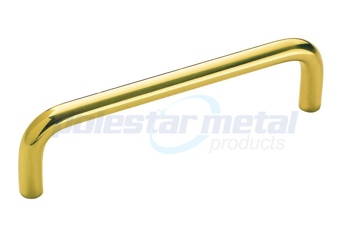 4" CC Size Satin Nickel Solid Steel Decorative Wire Pulls Cabinet Hardware