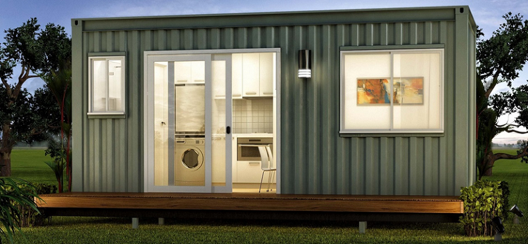Economical design new green low modular container house price