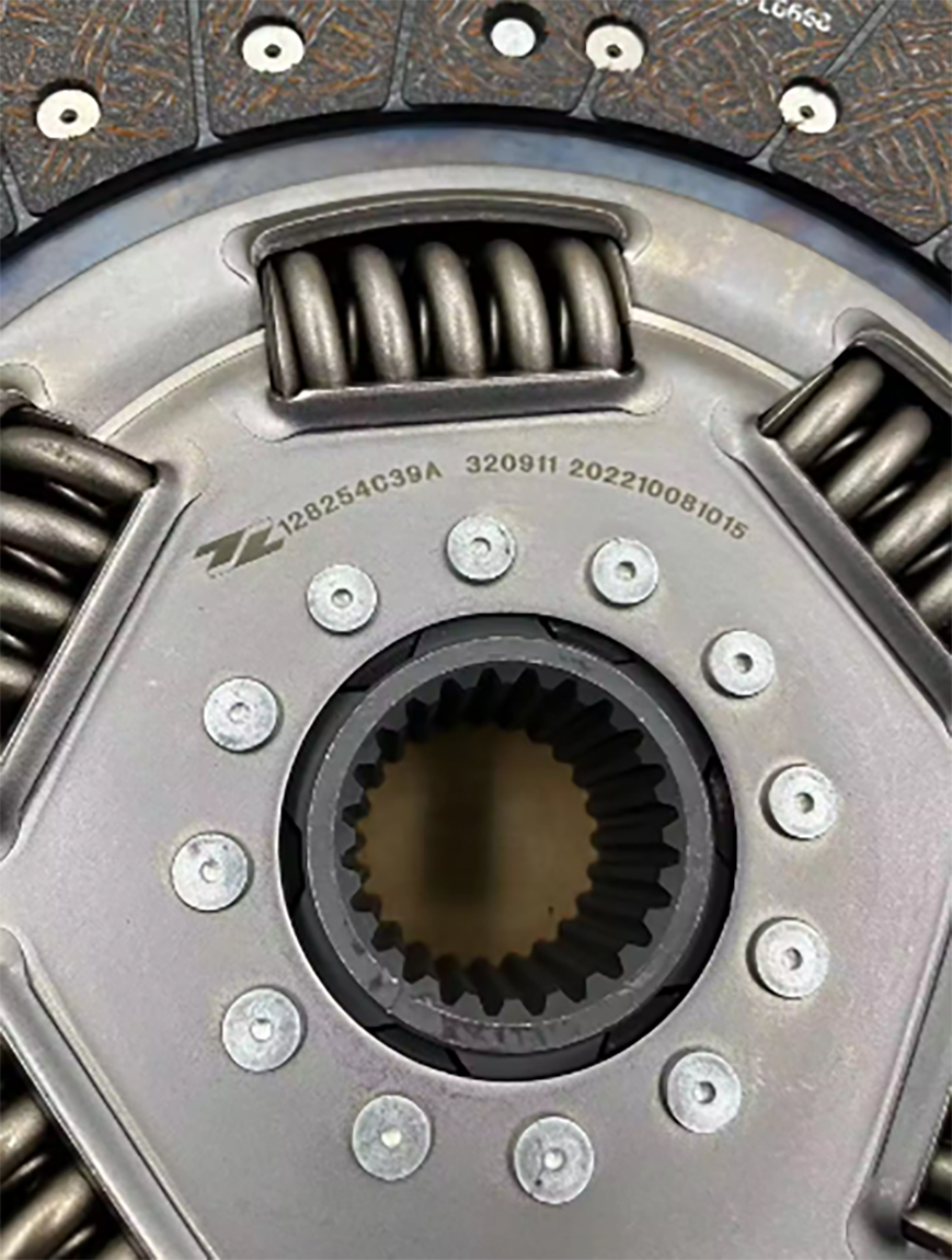 Tongli Tl875 Clutch Disc 128254c39a 320911 202210081015 for Shacman Mining Truck Assurance