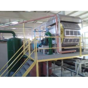 Recycled Tray Making Machine , Molding Egg Tray Forming Machine