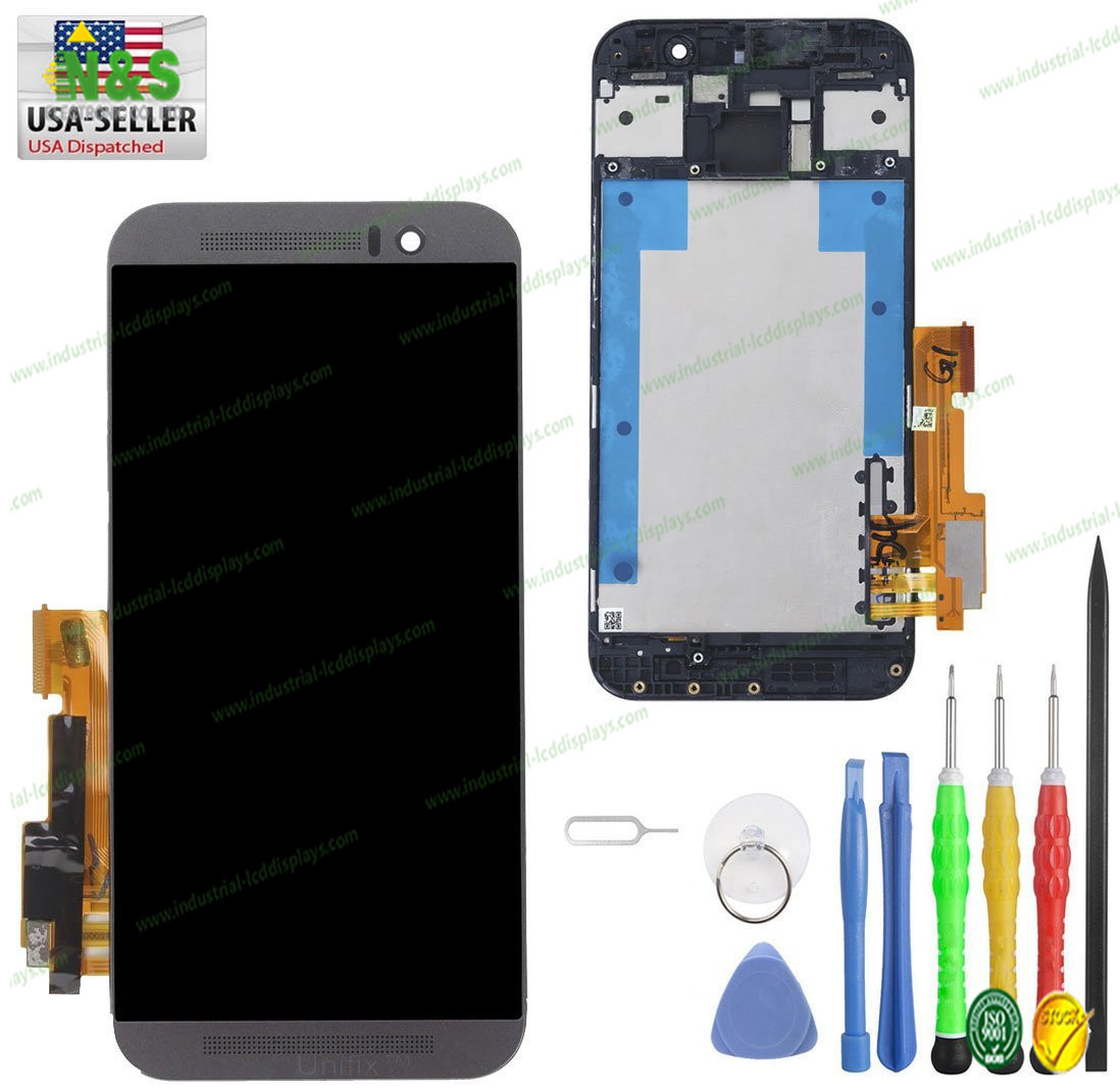 100% Tested 5.0 Inch Mobile Phone LCD Screen , HTC One M9 LCD Display with Digitizer Touch Screen Assembly