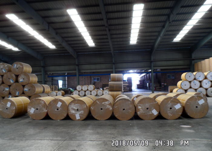 Gloss Paper For Adhesive Sticker Converting Clay Coated Paper Strong Strength