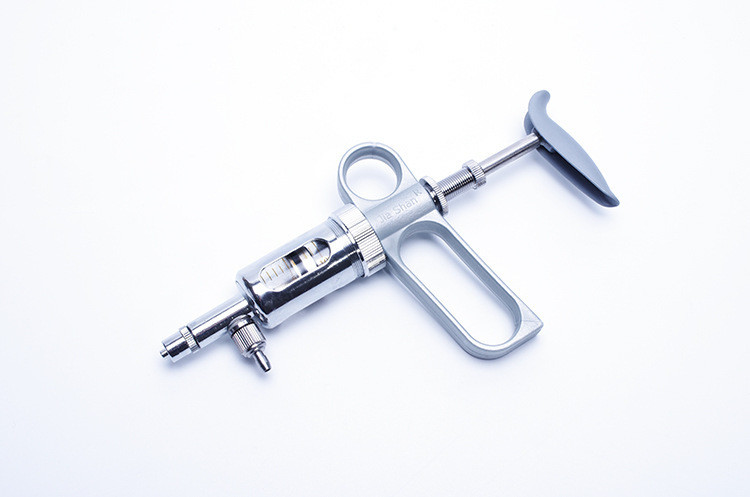 Adjustable 10ml Poultry Automatic Injector Syringe With Luer Lock