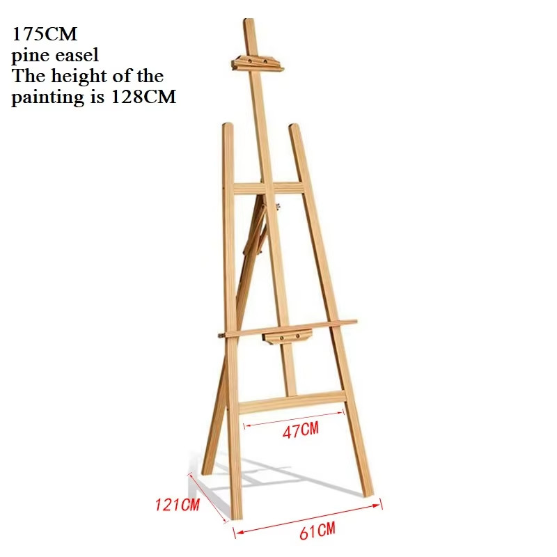 Adjustable Wooden Easel Stand Wedding , Multi Purpose Canvas Easel Stand OEM