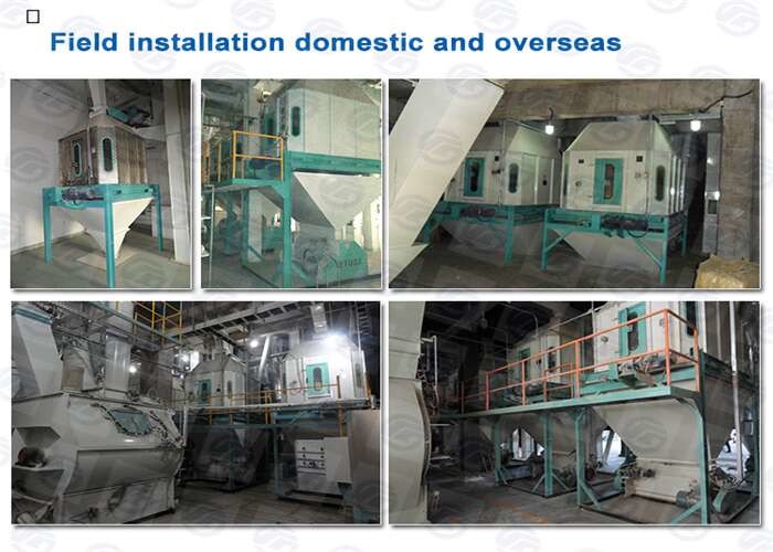 SKLN Series Counterflow Cooler Feed Mill Machine Parts For Farm Industry