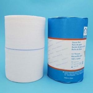 China Wholesale Factory Specializing in Manufacturing Medical Supplies Wound Healing Stretch Gauze Bandage Roll on sale