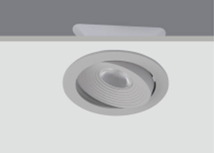 Aluminium IP54 4W LED Ceiling Spotlights / Recessed Down Light For Cabinets