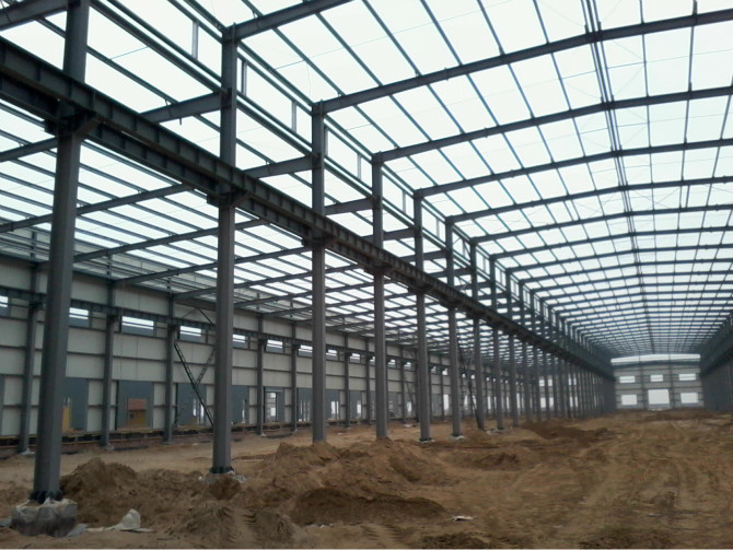 High Durability Steel Frame Building Construction Using Excellent Insulation And C Or Z Section Galvanized Steel