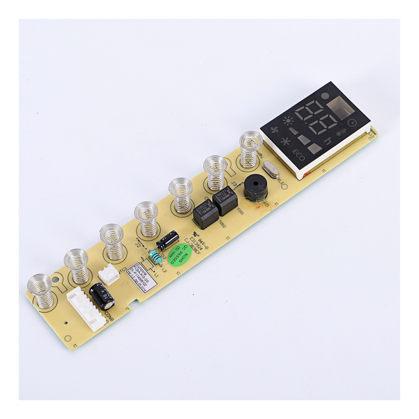 HASL ENIG smt circuit board Electronic DC Motor Fan Control Board With LED Display Board