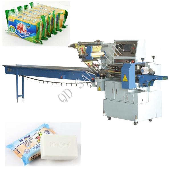 OPP Flow Wrap Packing Machine 2.5KW Automatic Bakery Pillow-Shape Packing