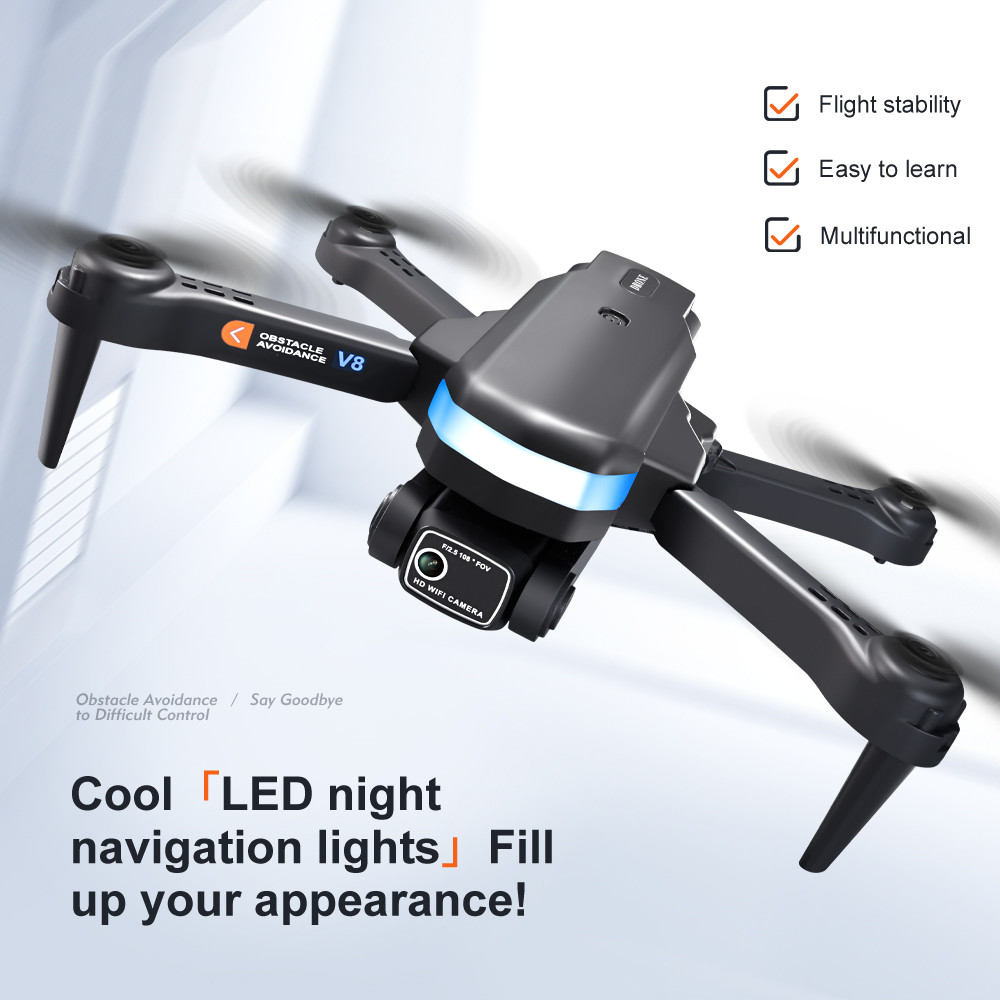Kids Drone With Wide Angle HD 1080P Camera Height Hold Foldable Drones