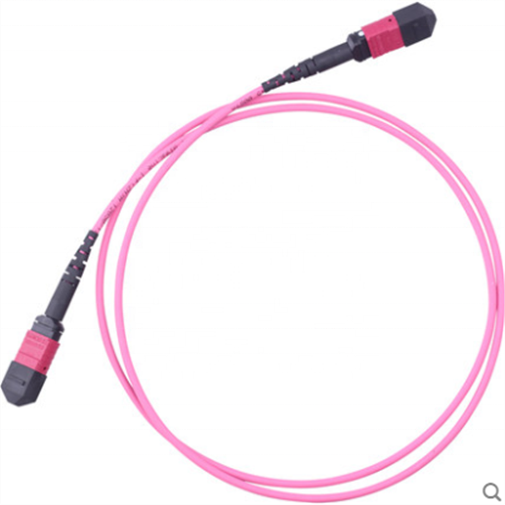 Optic fiber Trunk Cable OM4 12 core female MTP/MPO Patch Cord