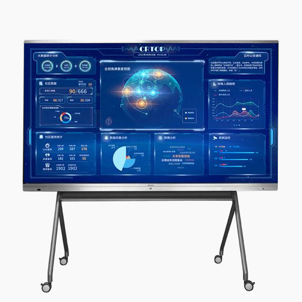98" Smart 4K HD LCD Display For Techaing Meeting Live Show Traing