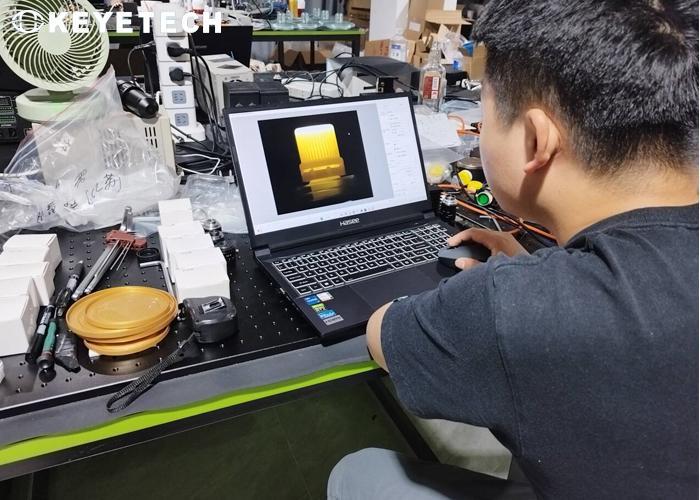 Visual Defect Cap Inspection System Machine Semi Automatic With CMOS 7 Cameras