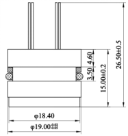Compact Size Waterproof Pressure Sensor I2C Interface Protocol Fluid And Gas Media