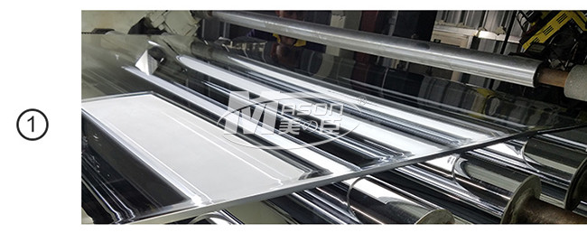 4X8ft Cutting Customized Gold Mirror Acrylic Sheet For Widely Decorations