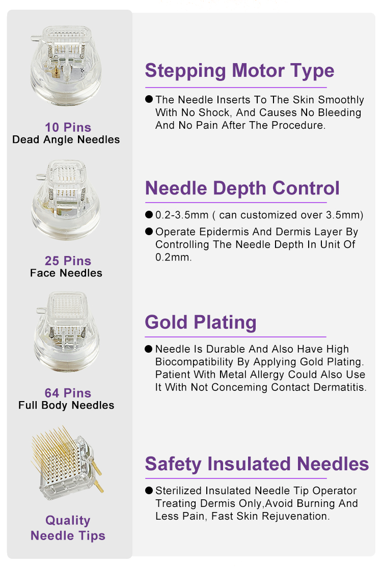 Skin Tightening RF Microneedling Machine