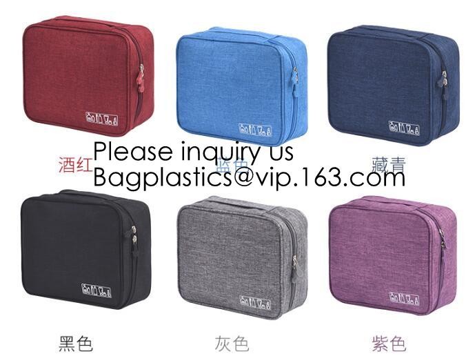 Trend Design Velvet Quilted Cosmetic Bag,Customized 2pcs Set Makeup Bag, Wholesale Travel Mens Toiletry Bags