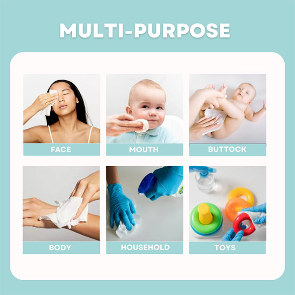 99% Pure Water Baby Wet Wipes Paraben And Alcohol Free Wet Wipes For Newborns