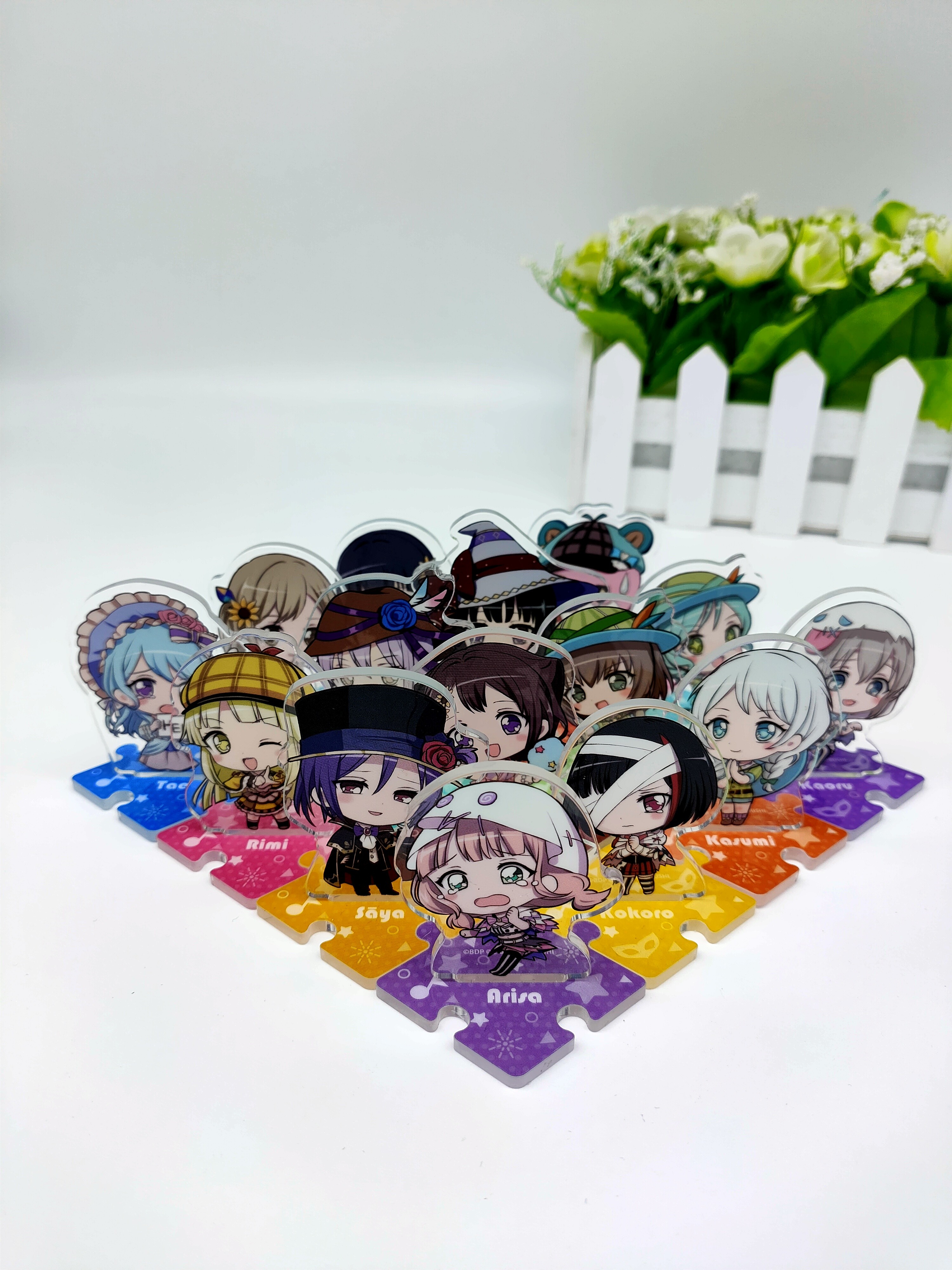 OEM Acrylic Stand Figures , Transparent Acrylic Standee Anime