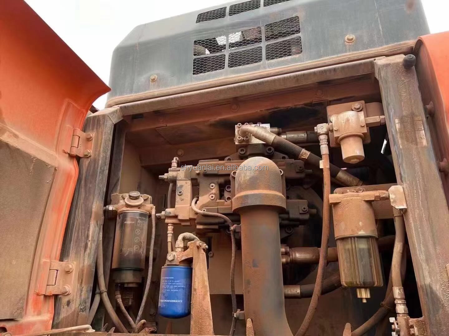 Used Doosan DX500Lc-9s Excavator with High Slope Efficiency and Good Cab Sealing