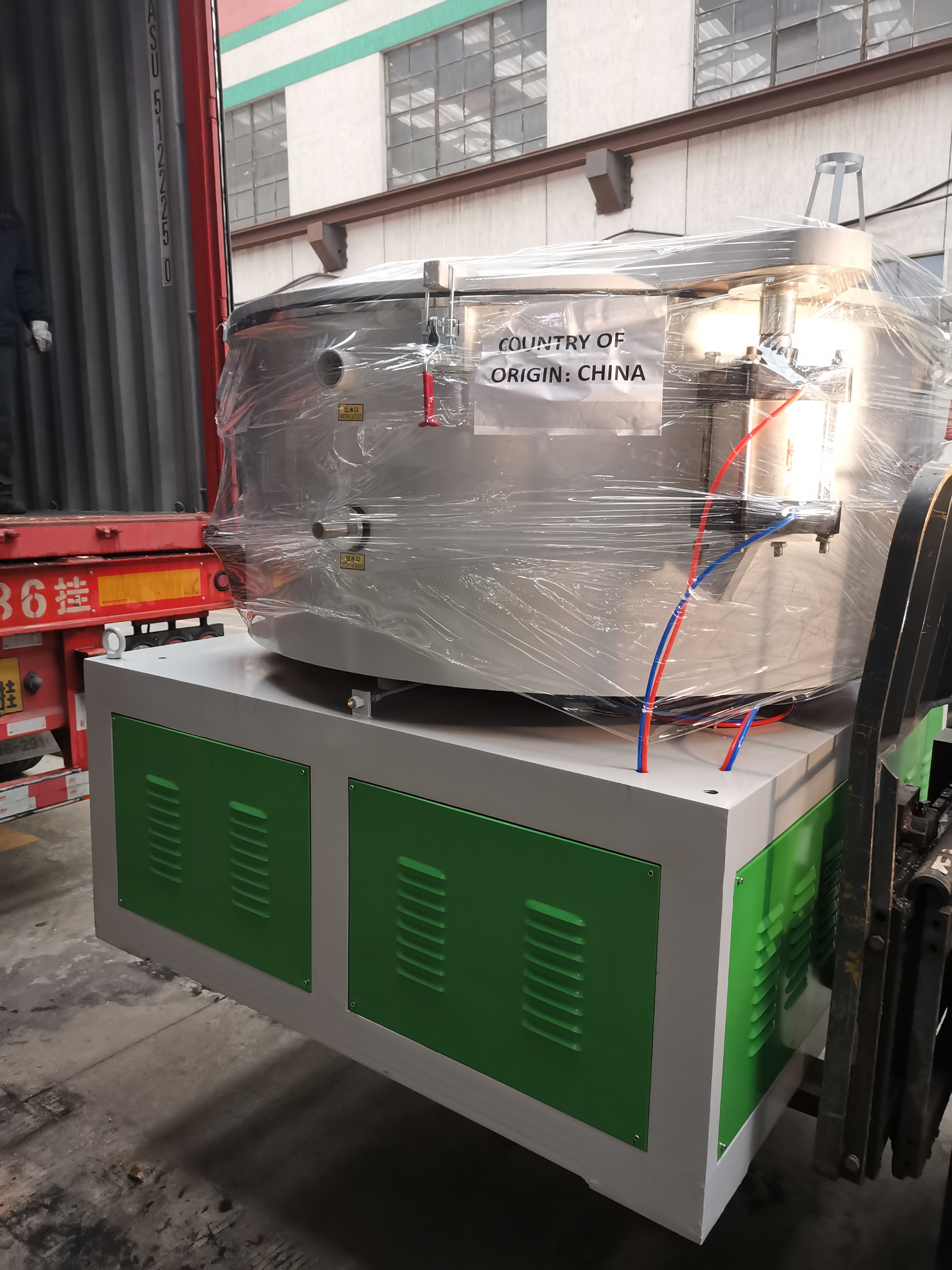 SRL - W 800 / 2500 2.5KG PVC Mixer Machine For Board Sheet