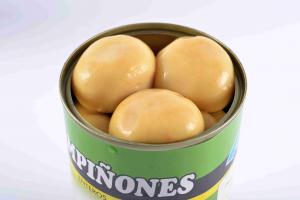  Light Yellow Canning Mushrooms , Whole Button Mushrooms In Jars Manufactures