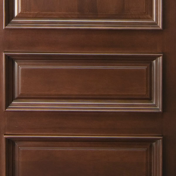 Classic Series Single Solid Timber Entry Door, With Frame, architrave (casing), rubber seal, lock, handle, hinges