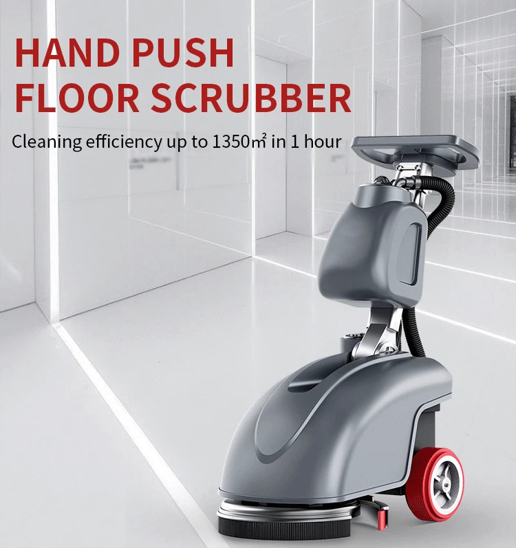 Walk Behind ISO Floor Scrubber Machine Electric Floor Washer Machine ODM