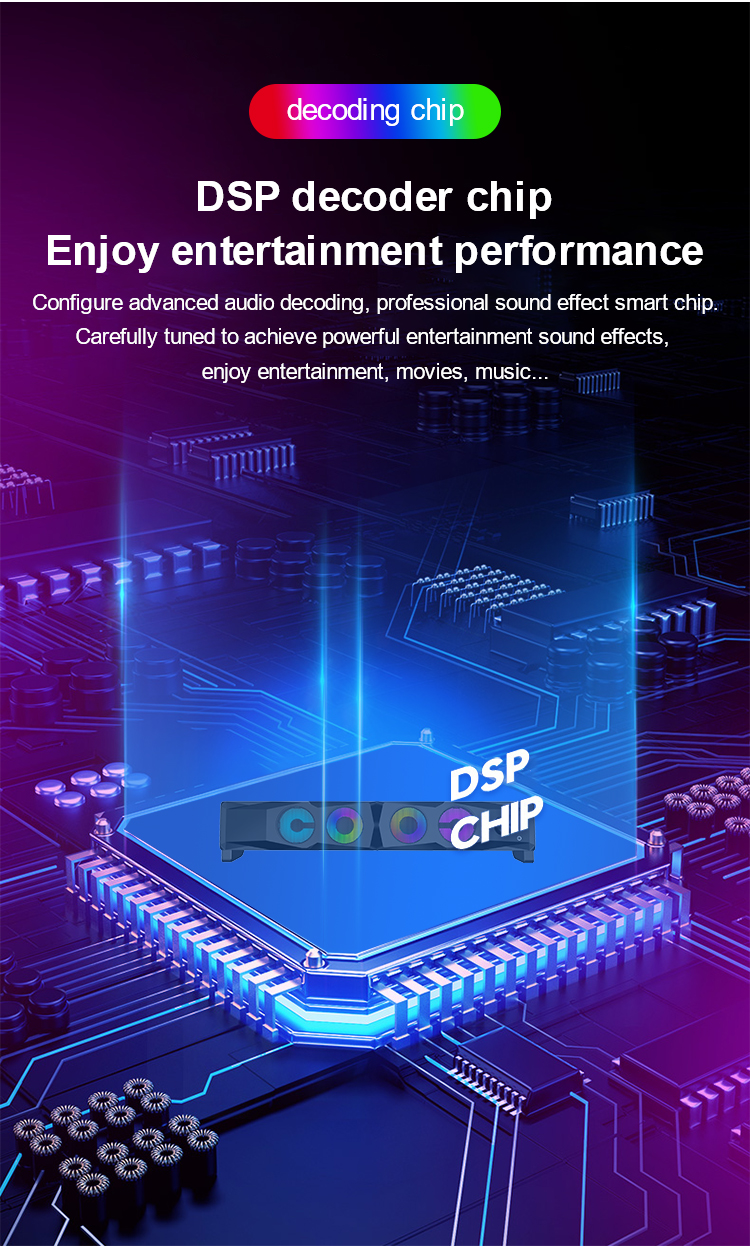 Multimedia Portable 2.0 Channel USB PC Powered RGB Gaming Computer Speakers for CKD SKD