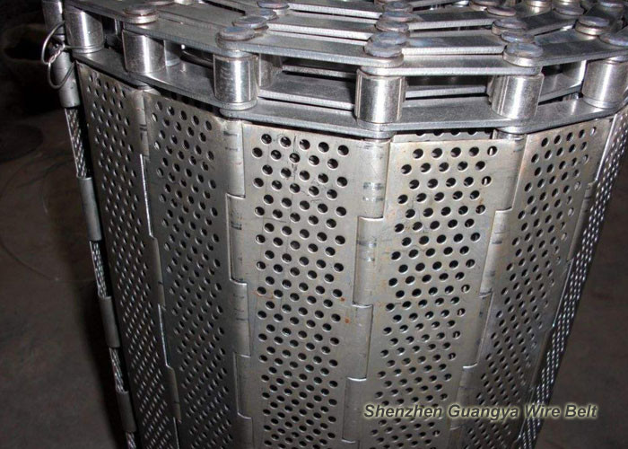 304 Stainless Steel Chain Plate Conveyor Mesh Belt Frozen Food Line Equipment