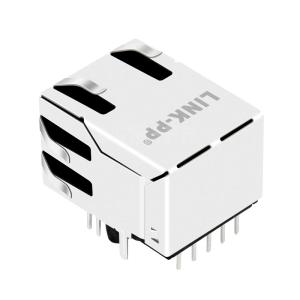  L836-121T-KD 2.5G Base-T Tab Down RJ45 jack Female Connector With Green&amp;Yellow/Green Led Manufactures