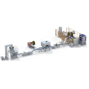 30 M/min Feeding Speed PLC Controller System Automatic Packaging Line For 250