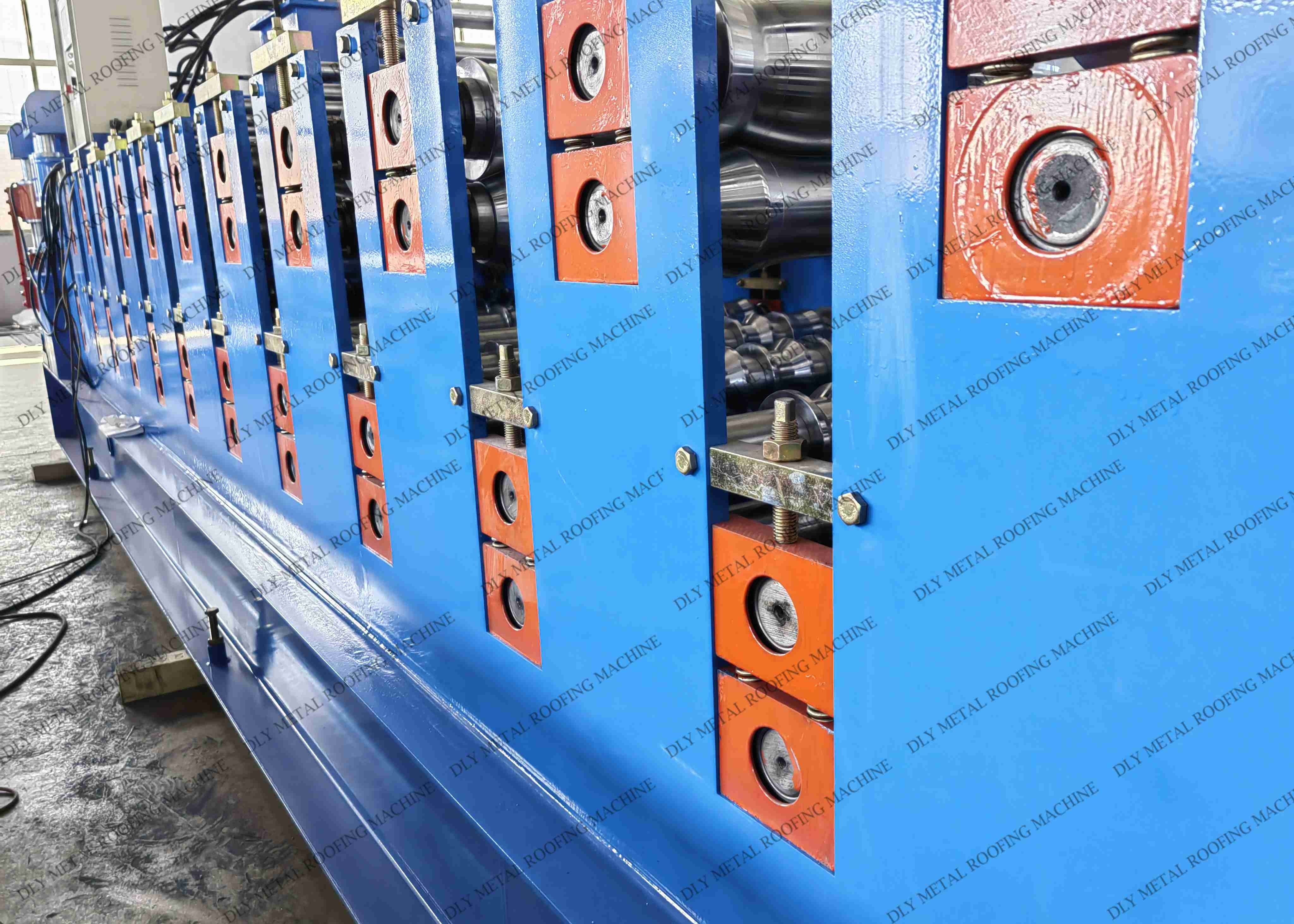 0.3mm Cr12 Double Layer Forming Machine Hydraulic Cutting