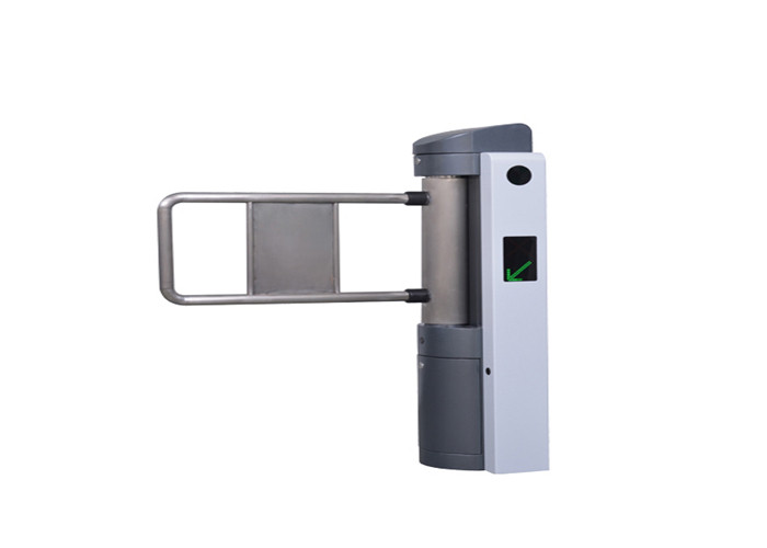 IP32 Pedestrian Swing Barrier Gate Electro Mechanical Brush 24VDC