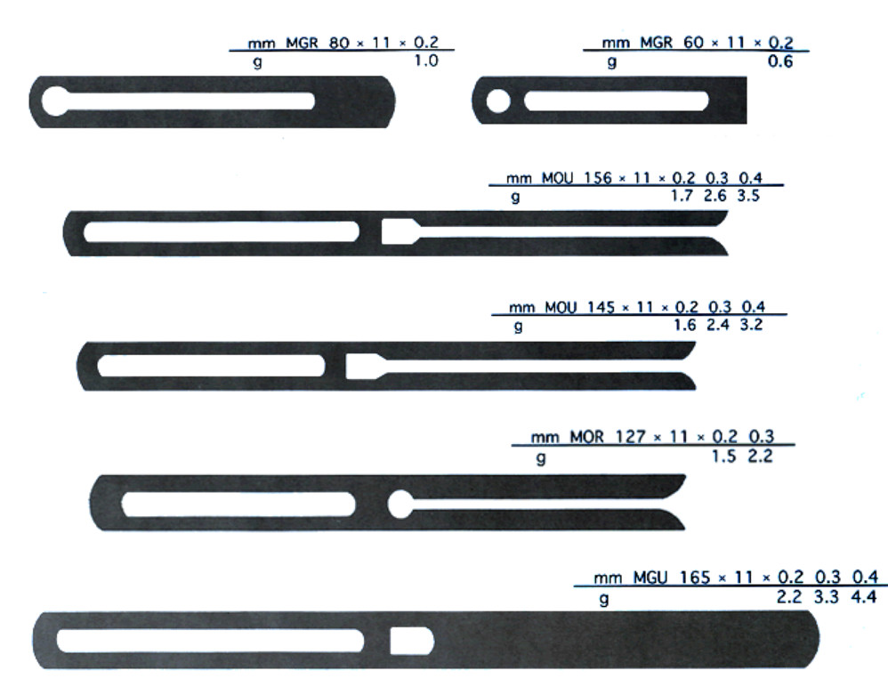 Ss Dropper Drop Wires Loom Replacement Parts