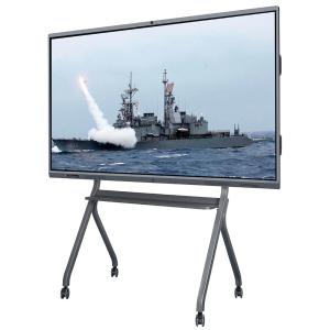 Lcd Intelligent Electronic Smart Interactive Whiteboard Movable Customized
