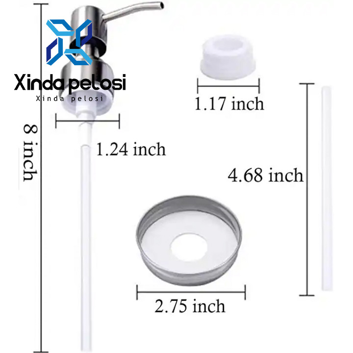 Customized Soap Dispenser Foaming Pumps For Cosmetics Bottles