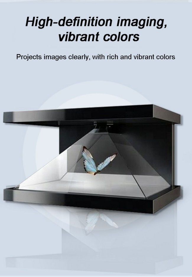 180-Degree Holographic Display Cabinet Manufacturer Museum-Grade Floating Projection Display Cabinet