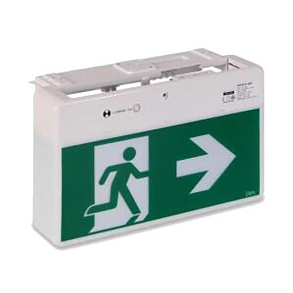 220-240VAC 4W LiFePO4 Battery Emergency Light 90Lm 6500k Exit Light With Energy